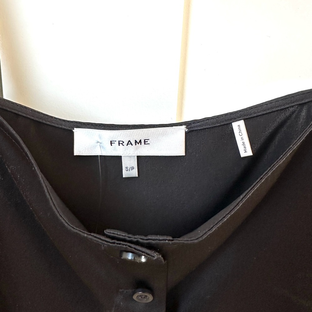 Frame the Silk Button Cami - Picture 10 of 13